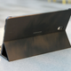 Unlike a Surface or a traditional 2-in-1, the angle of the Tab S4's screen is stuck in one position.